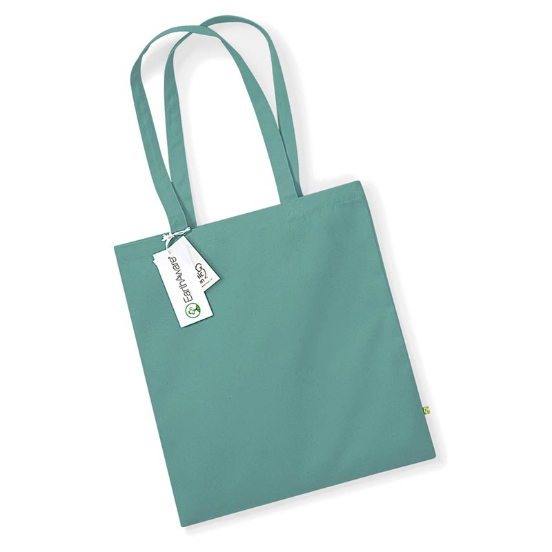 EarthAware® organic bag for life - Orange Rust One Size